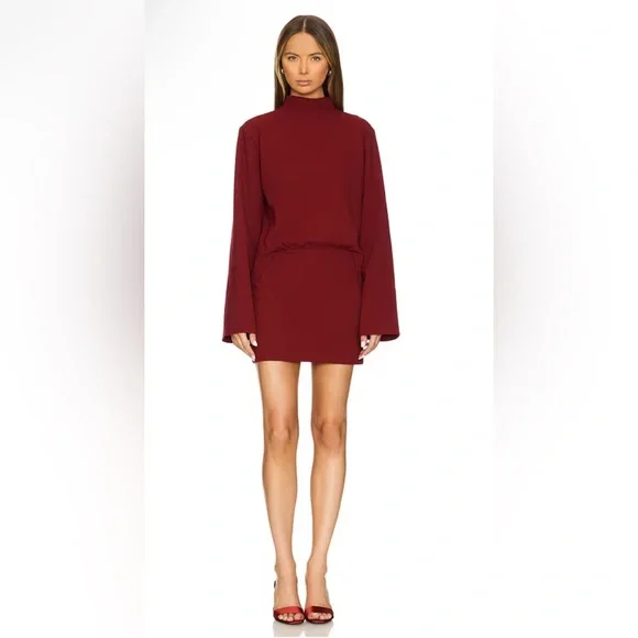 Mave Mini Dress in Ruby Red
SER.O.YA - Picture 3 of 7